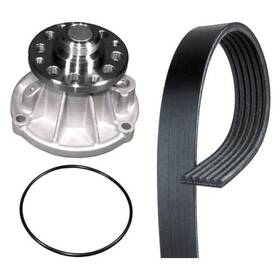 Bndl-114010 Acdelco For Ford E-350 Super Duty 04-10 Engine Coolant Water Pump And Serpentine Belt