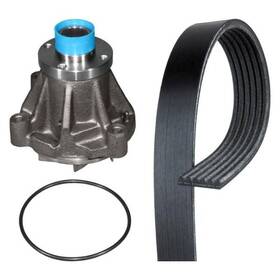 Bndl-114017 Acdelco For Ford E-450 Super Duty 04-16 Engine Coolant Water Pump And Serpentine Belt