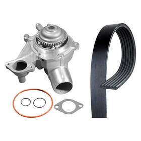 Bndl-114155 Acdelco For Chevy Silverado 1500 Classic 07 Engine Coolant Water Pump And Serpentine
