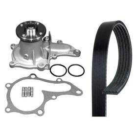 Bndl-114740 Acdelco For Toyota Corolla 93-97 Engine Coolant Water Pump And Serpentine Belt Kit