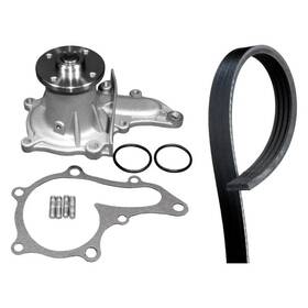 Bndl-114770 Acdelco For Toyota Corolla 94-97 Engine Coolant Water Pump And Serpentine Belt Kit