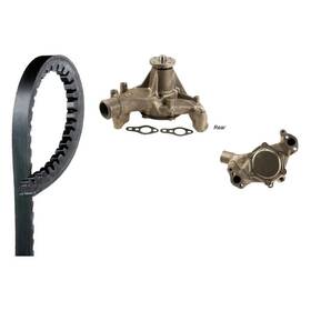 Bndl-115047 Acdelco For Gmc K1500 1980 Professional Engine Coolant Water Pump And V-belt Kit