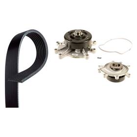 Bndl-116769 Acdelco Professional Engine Coolant Water Pump And Serpentine Belt Kit
