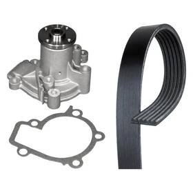 Bndl-117207 Acdelco For Kia Soul 10-11 Professional Engine Coolant Water Pump And Serpentine Belt Kit