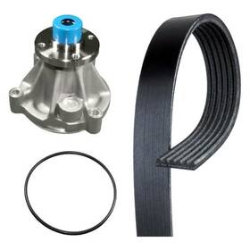 Bndl-117491 Acdelco For Lincoln Town Car 93-96 Engine Coolant Water Pump And Serpentine Belt Kit