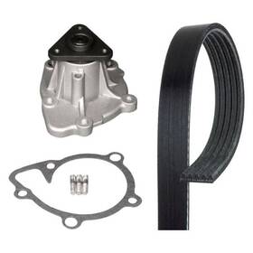 Bndl-117525 Acdelco For Dodge Dart 13-16 Engine Coolant Water Pump And Serpentine Belt Kit