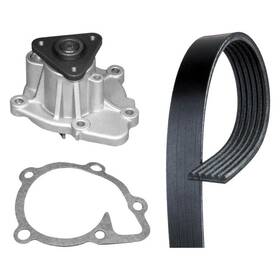 Bndl-117606 Acdelco Professional Engine Coolant Water Pump And Serpentine Belt Kit