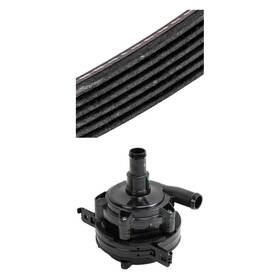 Bndl-118459 Acdelco For Cadillac Ct6 17-19 Engine Coolant Heater Water Pump And Serpentine Belt Kit