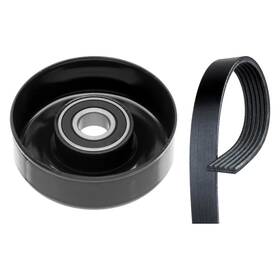 Bndl-901989 Acdelco For Ford Explorer 2002-2005 2-pc Professional Serpentine Belt Kit