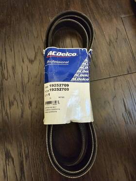 Acdelco/gold 707773683583 Professional /gold 7pk2217 Standard V-ribbed Serpentine Belt - New