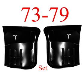 5346 Aftermarket Products 73 79 Ford Cab Floor Assembly Set Regular Super Truck 78 Bronco