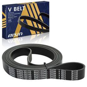 Avbaz-00760 Aisin Serpentine Belt For Ford F-250 F-350 F-450 Super Duty F-550 1994-2003 7.3l