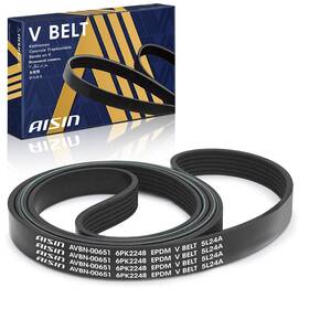Avbn-00651 Aisin Serpentine Belt For Nissan Altima Sentra X-trail 2002-2006 2.5l