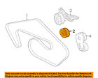 Aj813564 Jaguar Oem Pulley