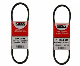 189317 Apm Fits 2002-2004 Honda Odyssey 3.5l Serpentine Fan Belts