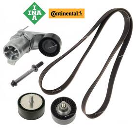 5b1637483530426 Aps - Oem Original Ina-continental Belt Tensioner Idler Pulley Bolt 5pcs For Bmw 535i Xdrive / Gt