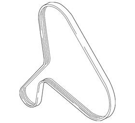 06m-903-137-ab Audi Genuine Alternator Belt