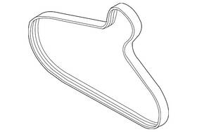 06n-903-137-b Audi Genuine Serpentine Belt