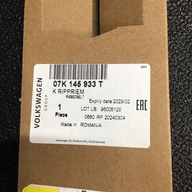 07k-145-933-t Audi Genuine Serpentine Belt