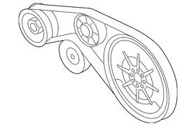 07l-903-137-t Audi Genuine Serpentine Belt