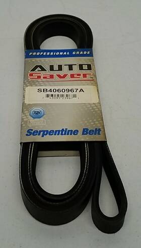 Sb4060967a Auto Saver Serpentine Belt Reliable 6-rib Drive 6pk2455