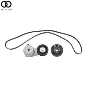 Apo392704 Autoooparts Serpentine Belt Tensioner Pulley Kit For Ford Mustang 4.0l V6 2005-2010 Gas Sohc