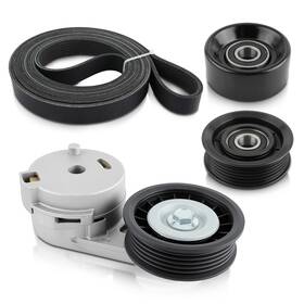 Mca6484 Azpartspro Serpentine Belt Component Kit For Impala Malibu Pontiac G6 Saturn Vue Aura Relay
