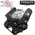 B-454-serpentine-ps-c-ewp-n Chevrolet Black Big Block