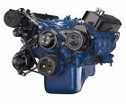 B-460-serpentine-ac-n Ford Black Big Block