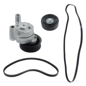 Bck90596k Backye Serpentine Belt Tensioner Pulley Kit Fit For Gmc Sierra 3500 Hd 1500