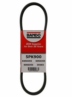 Bando 11 28 1 437 873 For Bmw 1993-2001 Accessory Drive Belt Year Warranty