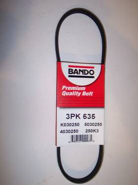 250k3 Bando Rib-ace Serpentine Belt 3pk635 Made In The Usa