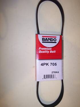 278k4 Bando Rib-ace Premium Quality Serpentine Belt 4pk705 Made In The Usa