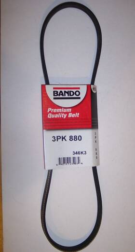346k3 Bando Rib-ace Serpentine Belt 3pk880 Made In The Usa