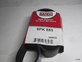 348k8 Bando 8pk885 Pk Series Specialty V-belt 1.12 In W Top 885 Mm L 0.175 Thick