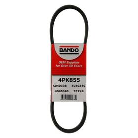 Bando 649717000806 For Subaru Forester 2007-2008 4pk855 Rib Ace V-ribbed Serpentine Belt