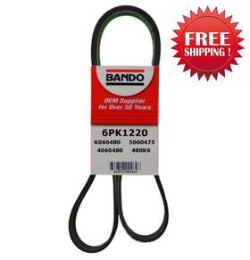 Bando 649717002664 Usa 6pk1220 Oem Quality Serpentine Belt Run Quiet High Strength Rubber