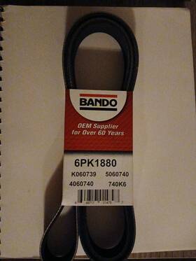 Bando 649717014797 Accessory Drive Belt 6pk1880