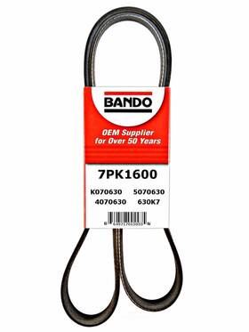 Bando 649717015053 Accessory Drive Belt 7pk1600 Fits 95-02 Mazda Millenia 2.3l-v6