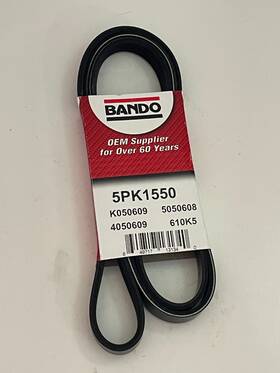 Bando 649717131340 5pk1550 Accessory Drive Belt For Dodge Ram 2002-2005 1500 2500 3500