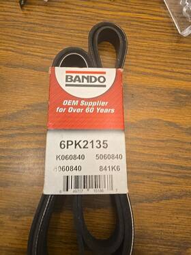 Bando 649717151867 Accessory Drive Belt 6pk2135
