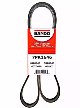 Bando 649717169985 Accessory Drive Belt 7pk1646