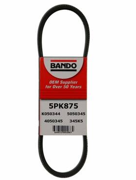 Ban-5pk875 Bando Power Steering Belt 5pk875 Brand New