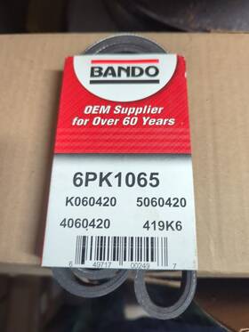 Ban-6pk1065-8900-1159 Bando Power Steering And Air Conditioning Accessory Drive Belt For 92-93 Geo Storm 1.6l