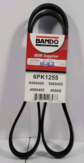Ban-6pk1255-8900-1674 Bando Water Pump Alternator Air Conditioning Accessory Drive Belt For Toyota Camry Kia