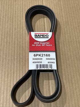 Ban-6pk2160-8900-1678 Bando Water Pump Alternator Air Conditioning And Power Steering Drive Belt 6pk2160