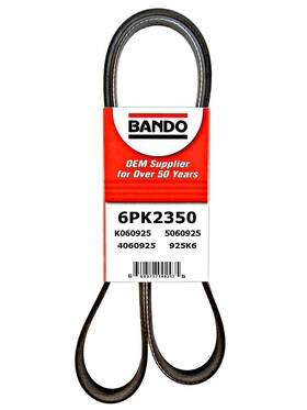 Bap6pk2350 Bando Water Pump Alternator Air Conditioning Accessory Drive Belt For Land Rover Range