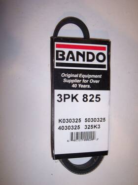 K030325 Bando Rib-ace Serpentine Belt 3pk825 Made In The Usa