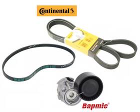 3b2953793193169 Bap-mic / Continental Belt Tensioner With Pulley And Drive 3pcs Oem Spec For Bmw 650i Xdrive Gc