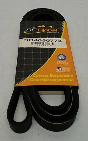 Sb4050778 Bc Global Serpentine Belt Reliable 5-rib Drive 5pk1975